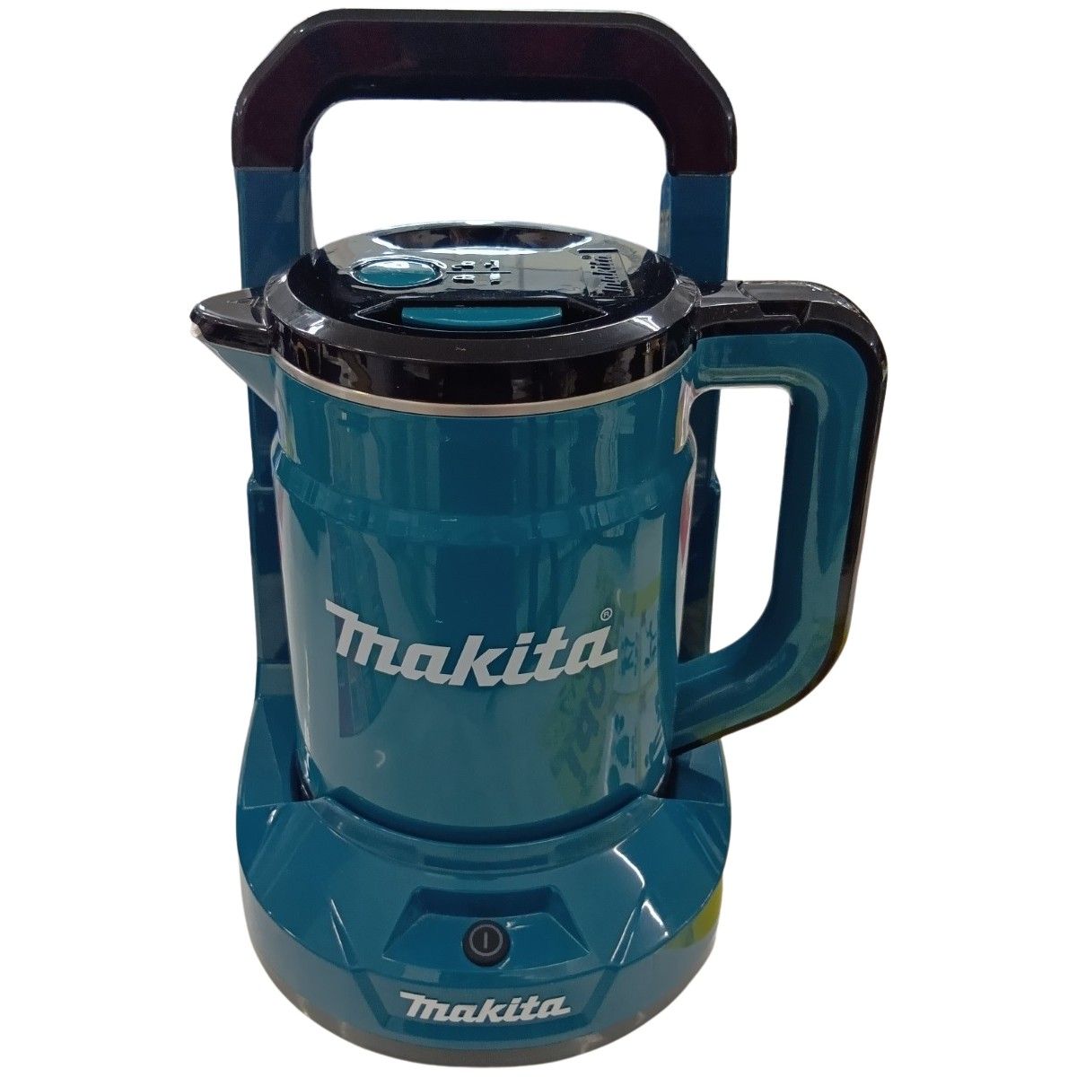 MAKITA マキタ KT001G ブルー 工具 工具関連用品 充電式ケトル 程度B 充電池2個付 コードレス式 40v×2 2.5Ah 211203621 キズ ヨゴレ有