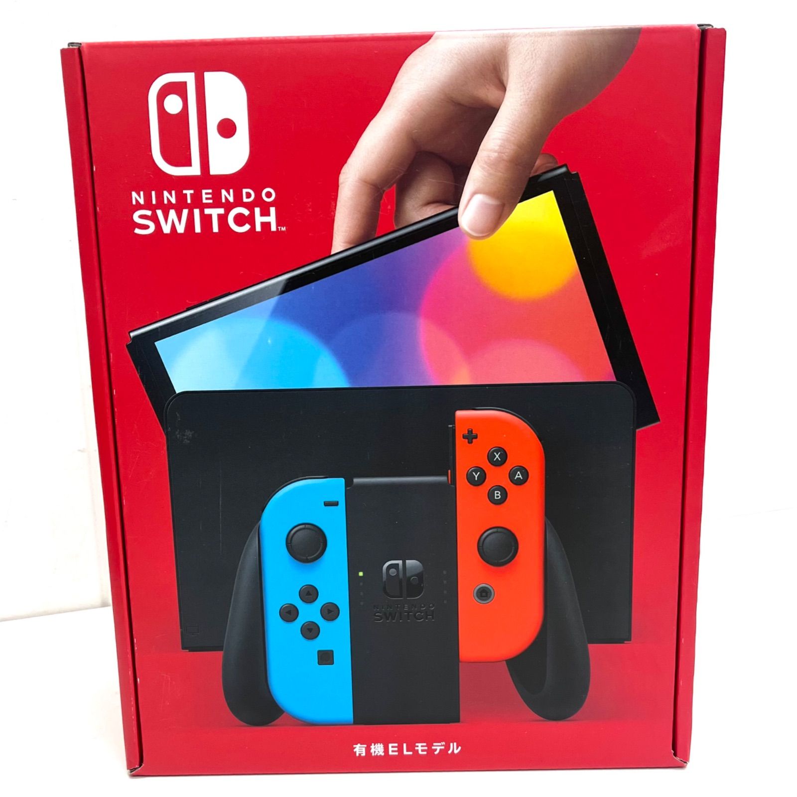 新品未使用品】ニンテンドーSwitch 有機EL ネオンカラーモデル 店印