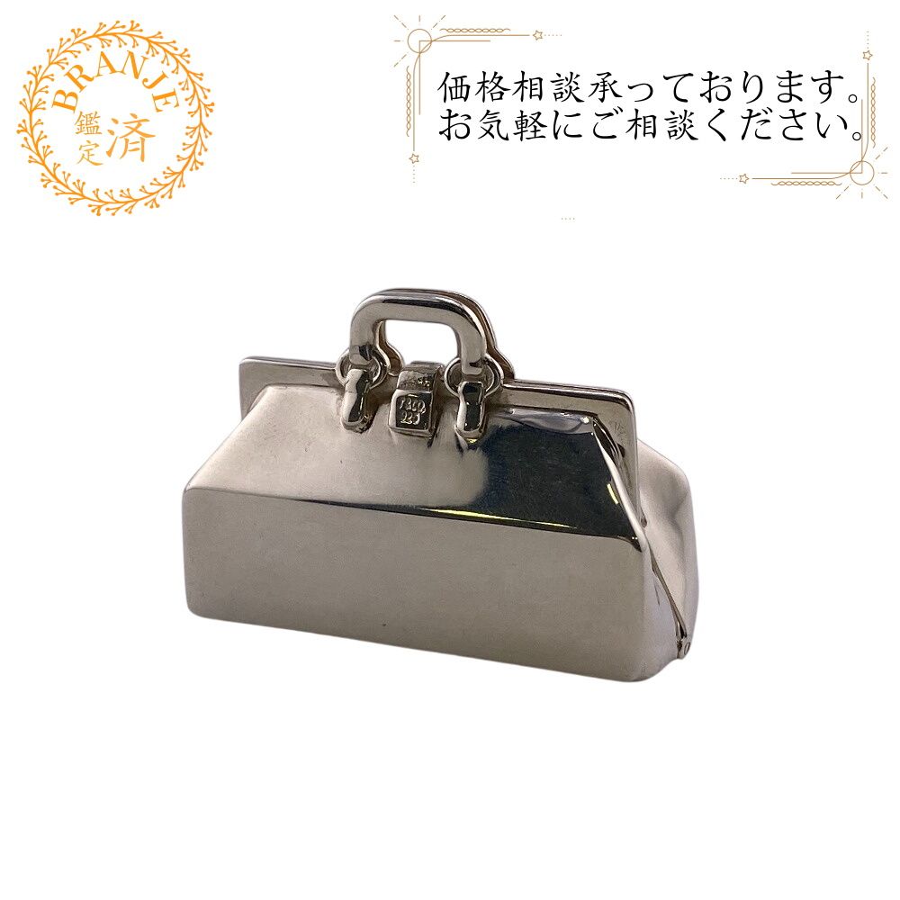 ５％OFF フォロワークーポン TIFFANY-Co. ティファニー ピルケース 小物入れ バッグモチーフ その他アクセサリー シルバー レディース おすすめ 人気