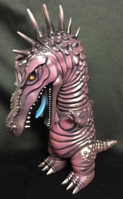COJICA TOYS 恐竜獣シリーズ スピノドン ムラサキオオアタマリュウ(紫塗装/赤黒猫目)