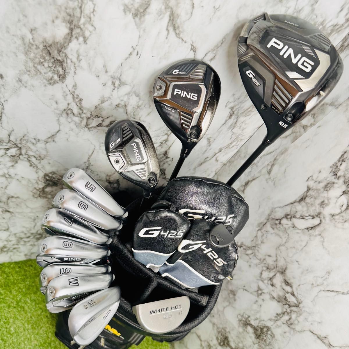 【CBなし】初心者推奨 ピン G425 メンズゴルフセット 11本 R CBなし】初心者推奨 ピン G425 メンズゴルフセット 11本 R - メルカリ