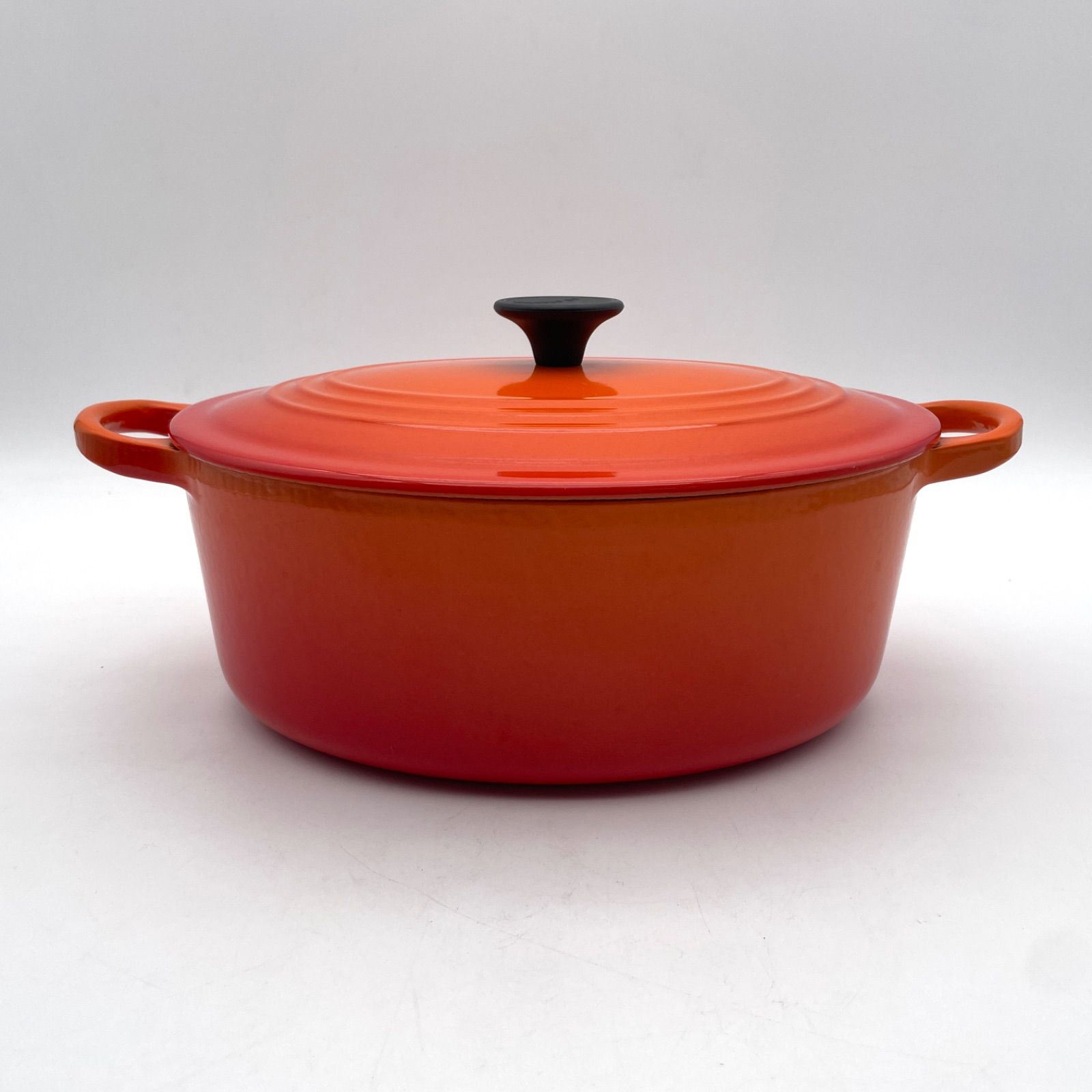 未使用 LE CREUSET ル.クルーゼ ココットロンド COCOTTE RONDE TRADITION 両手鍋 18cm ホーロー鍋 未使用 LE CREUSET ココットロンド 20cm チェリーレッド ル・クルーゼ