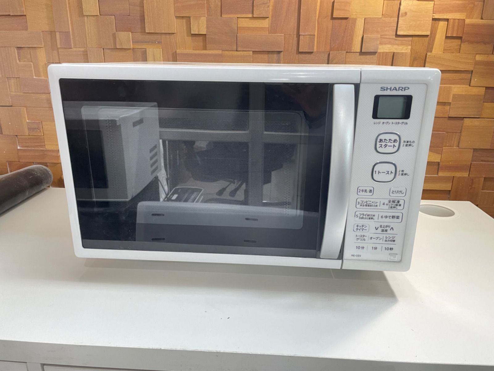 🎶SHARP オーブンレンジ 電子レンジ RE-CE5-KW 2018年製🍽 - メルカリ