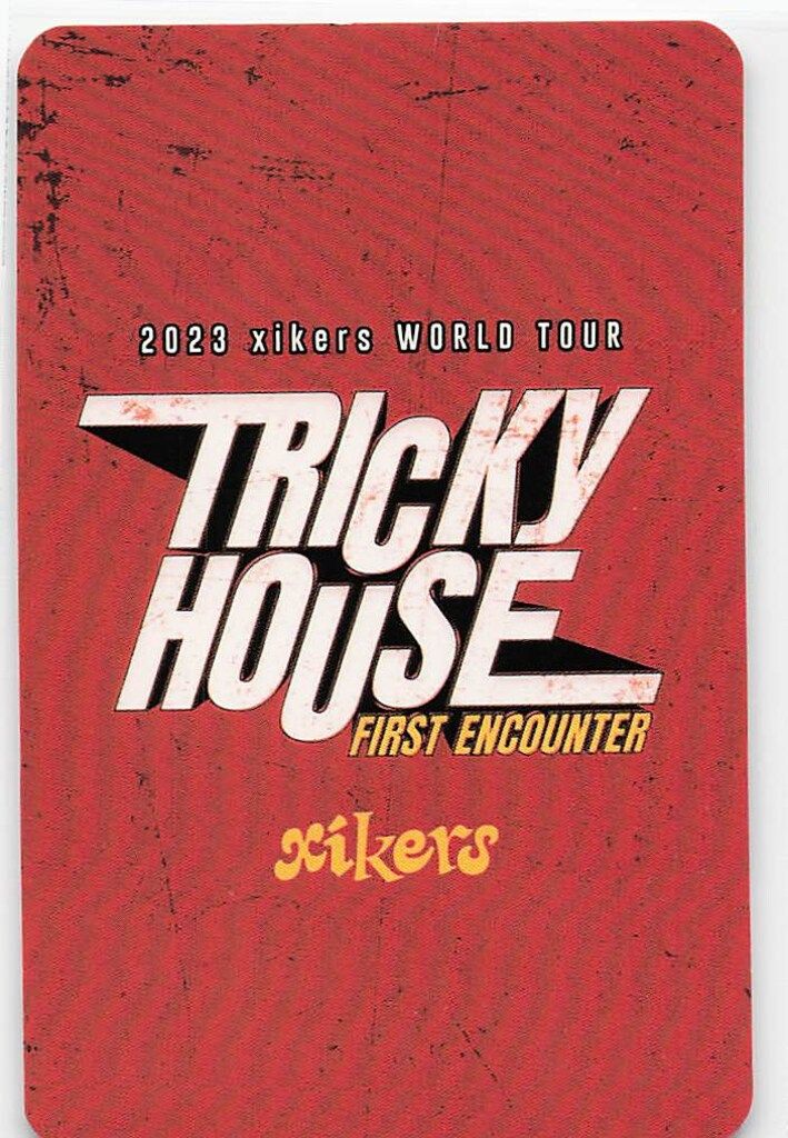 Xikers グータッチ会 MINJAE HOUSE OF TRICKY HOW TO PLAY 東京