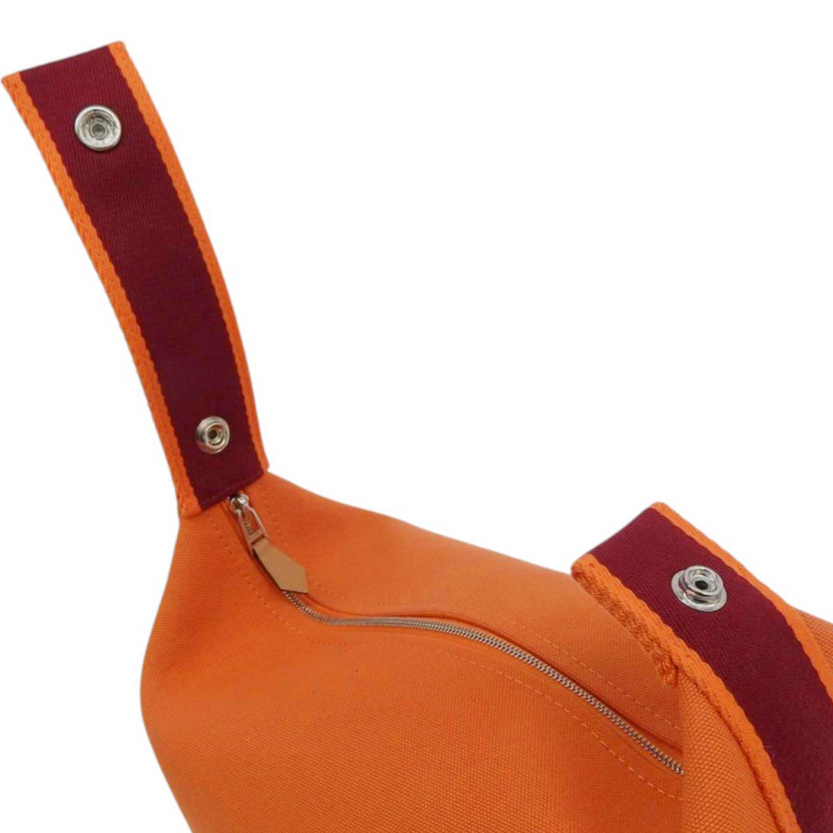 エルメス ブリッド ア ブラックPM ハンドバッグ ポーチ オレンジ エルメス HERMES ブリッド ア ブラックPM ポーチ ハンドバッグ