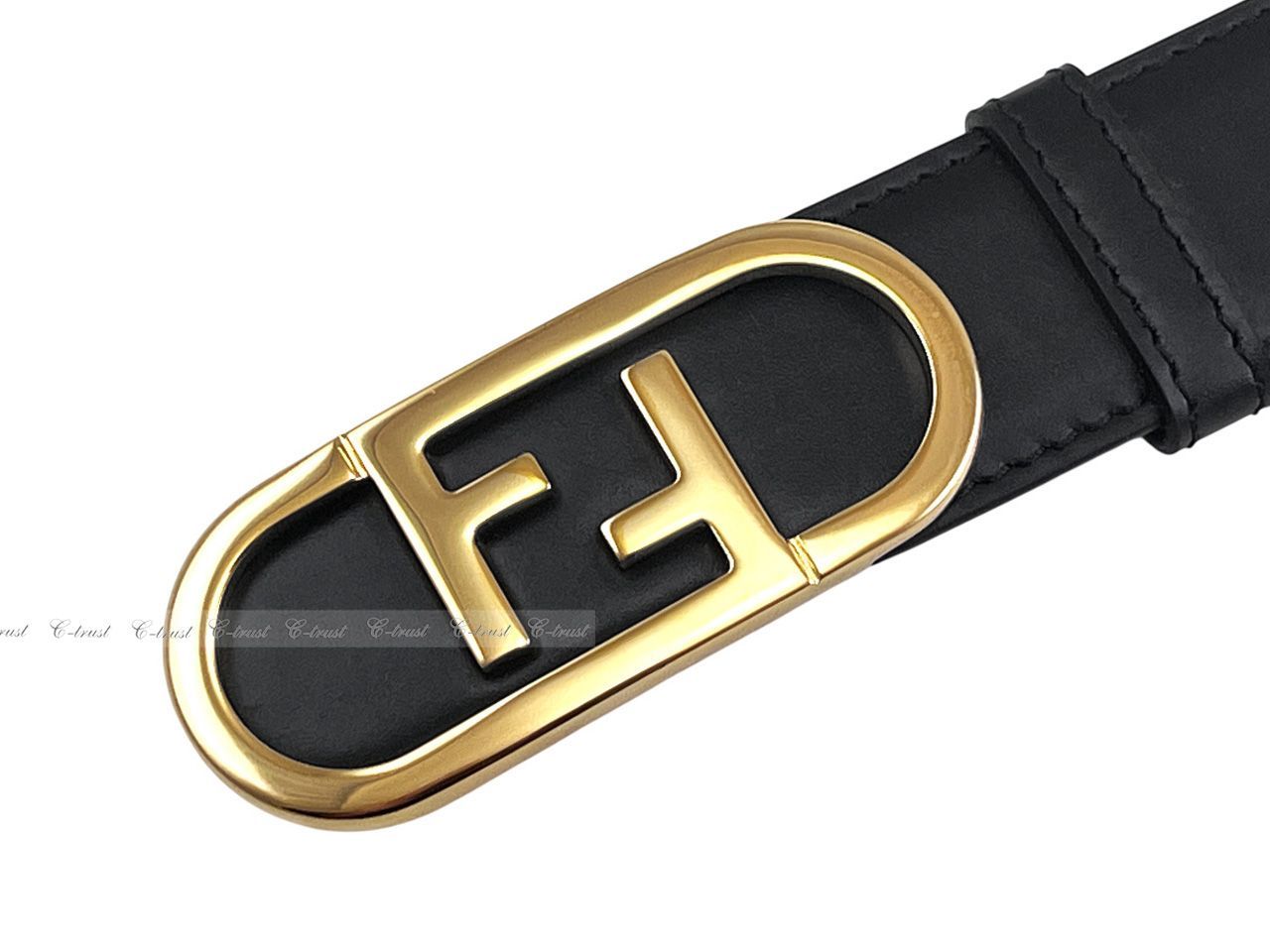 FENDI フェンディ ベルト レディース FF ロゴ レザー O'LOCK