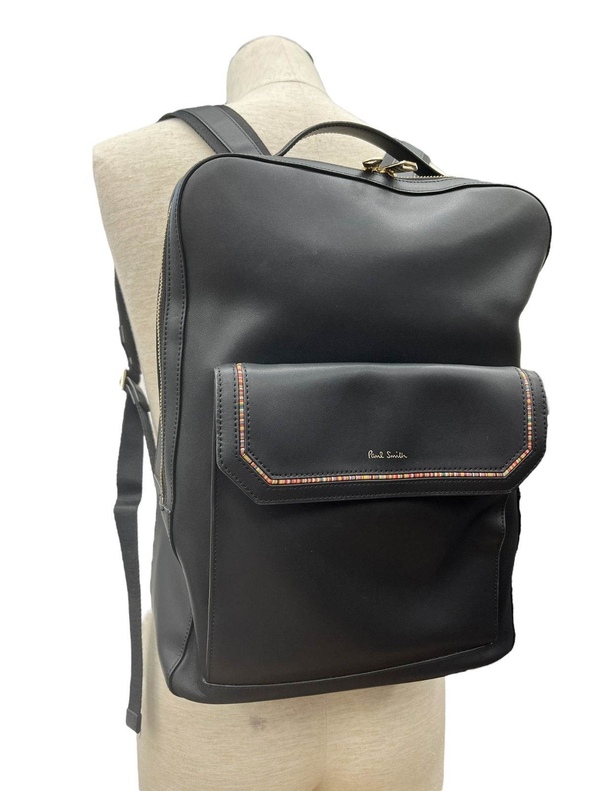 Paul Smith (ポールスミス) ストライプインセット スクエア