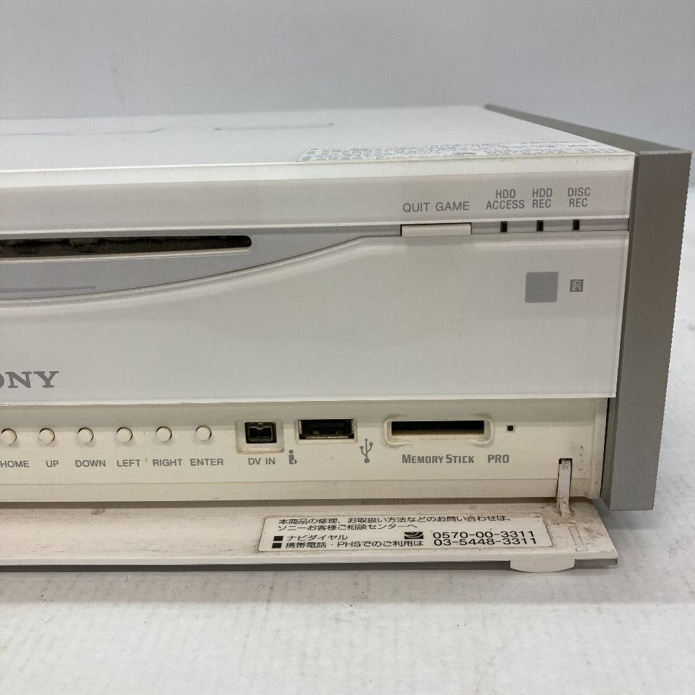 SONY ハードディスク搭載レコーダーPSX DESR-7700 ジャンク品 Yahoo!オークション - 中古 希少 SONY/ソニー PSX 本体 HDD搭載