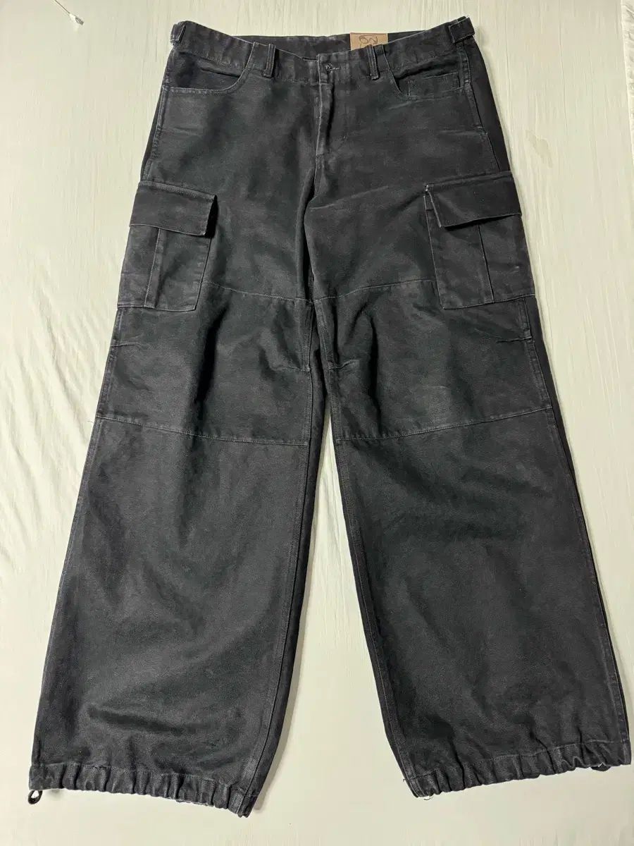 3 9999ブルーアーカイブ ブルアカ ヴィンテージ ワイド カーゴ パンツ