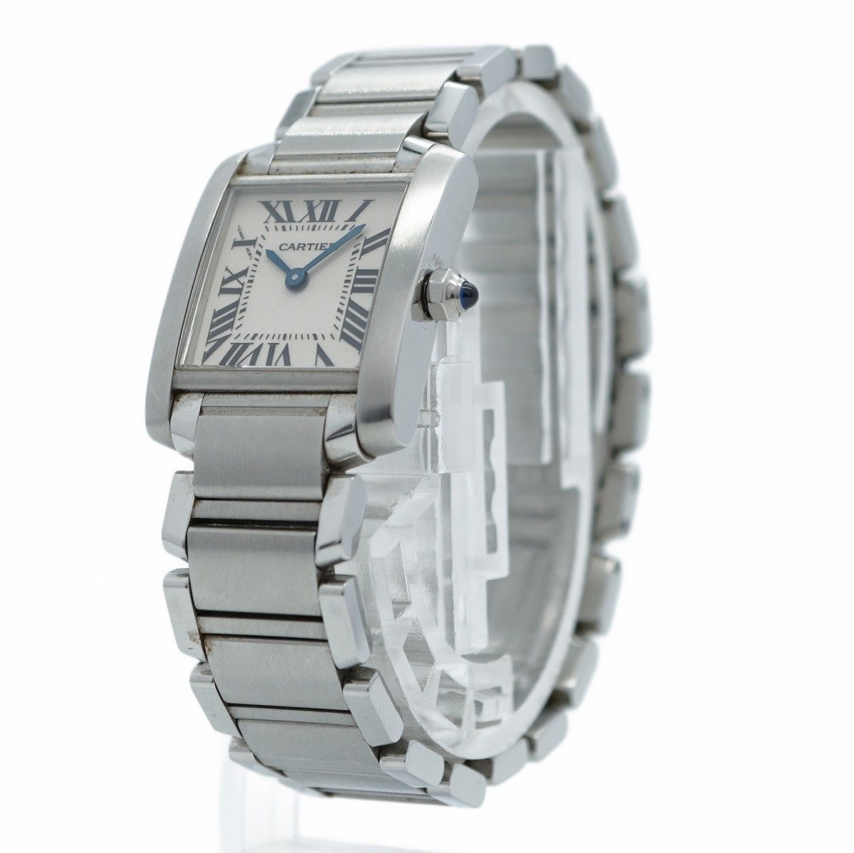 5wwi0036 カルティエ タンクフランセーズ W51008Q3 アイボリー文字盤 腕時計 レディース