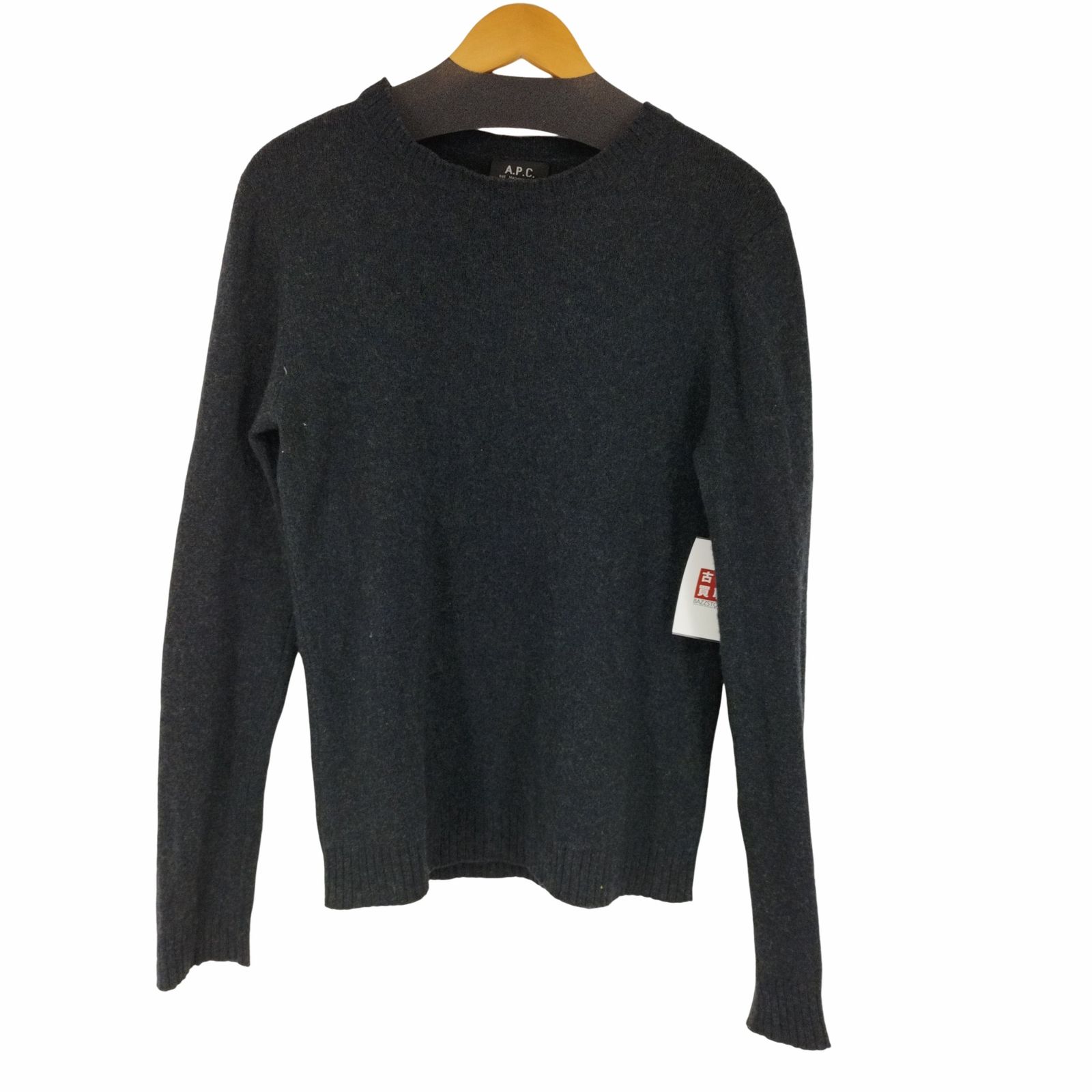 アーペーセー A.P.C. エルボーパッチ ウールニット メンズ JPN：XS 