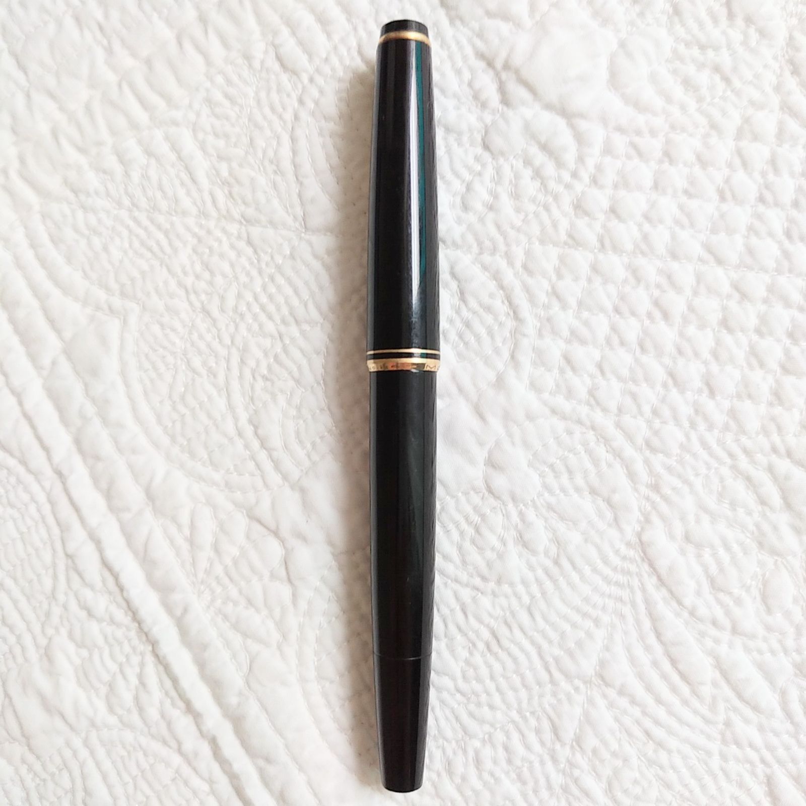 MONT BLANC No.24黒 万年筆 金色クリップ