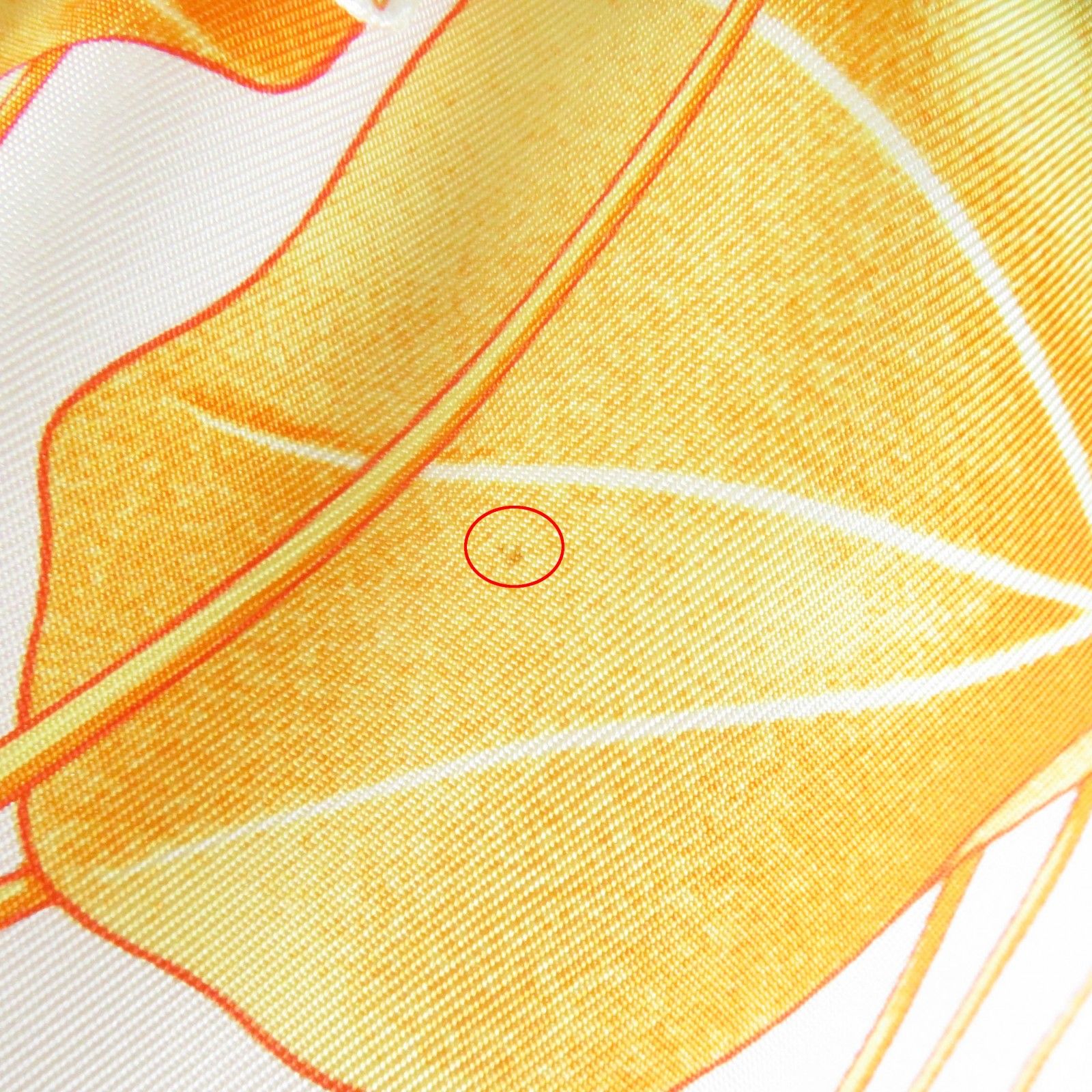 極美品◎HERMES エルメス ヴィンテージ Les Capucines 金蓮花 シルク