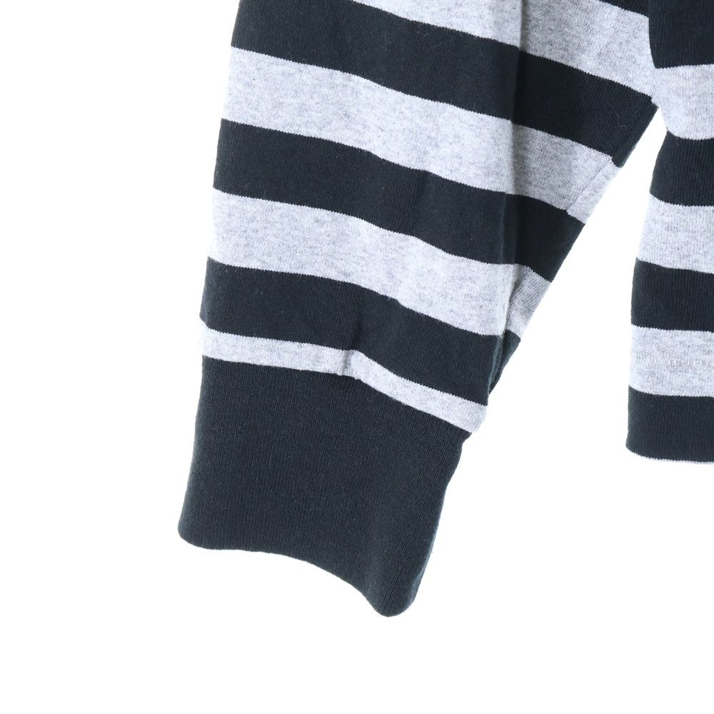 HUMAN MADE (ヒューマンメイド) ハート ワッペンロゴ ボーダー 長袖