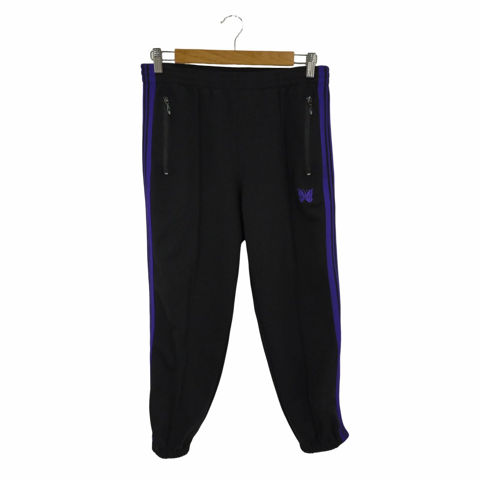 ニードルズ Needles Zipped Track Pant - Poly Smooth ユニ ニードルズ Needles Zipped Track Pant - Poly Smooth ユニ