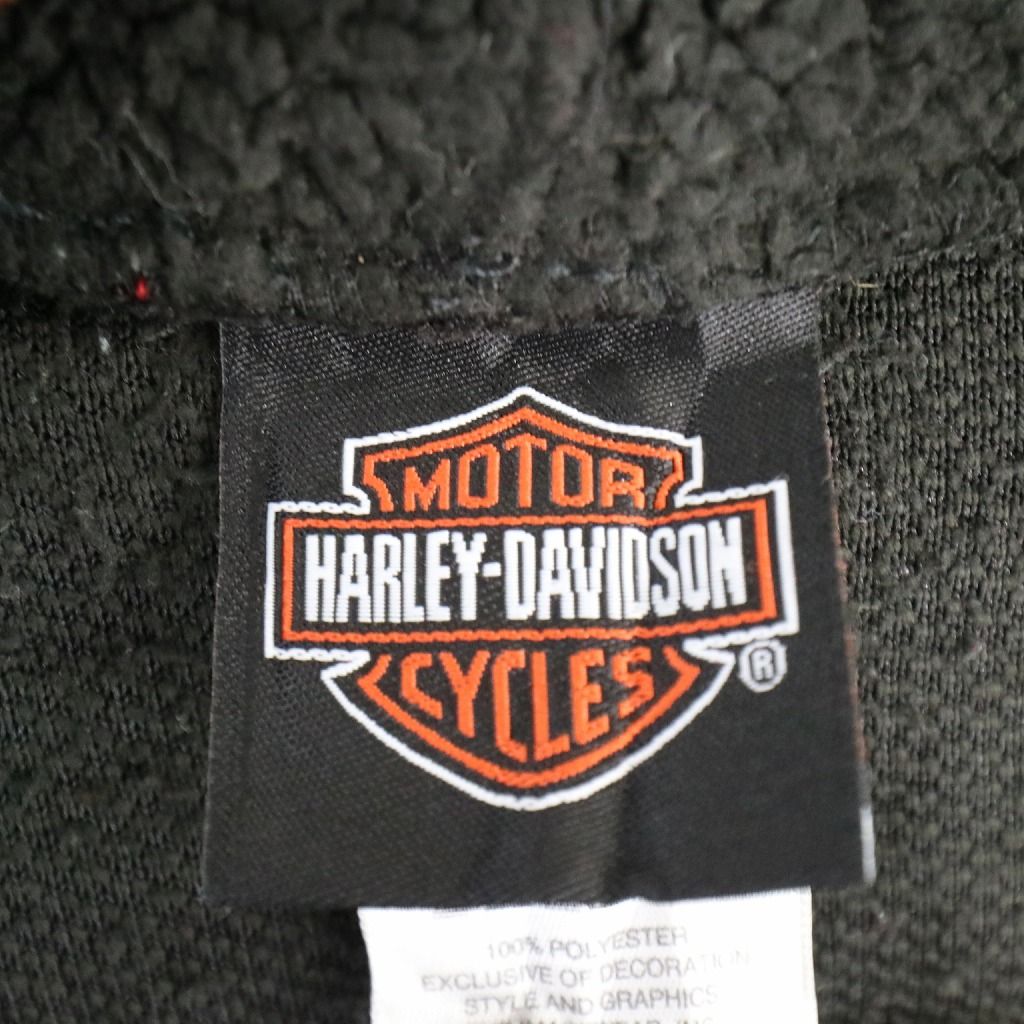 HARLEY DAVIDSON ハーレーダビッドソン フリースジャケット 防寒