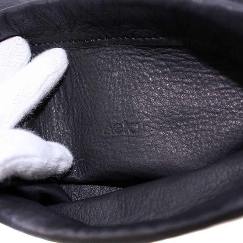 Aeta DA114 DRAWSTRING POUCH Mサイズ 付属品あり Aeta＞ DA114 DOUBLE