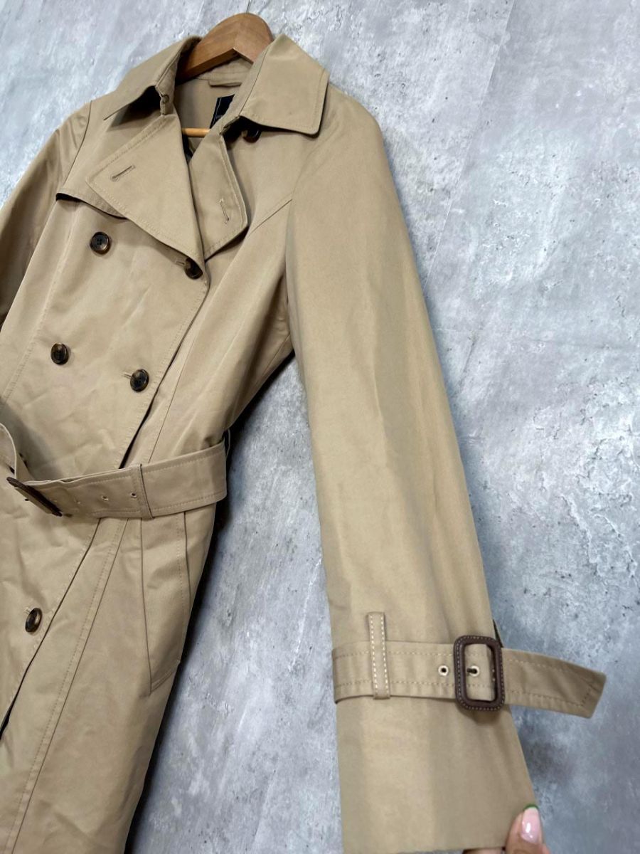 KEITH キース ベーシック 日本製 トレンチ コート size38/ベージュ