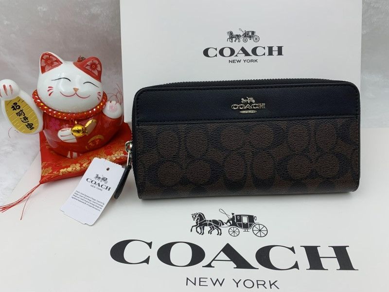 COACH コーチ 長財布 財布 ラグジュアリー シグネチャー アコーディオン ジップ アラウンド アウトレット ファッション 新品 未使用  F76873 A014Z-18 - メルカリ