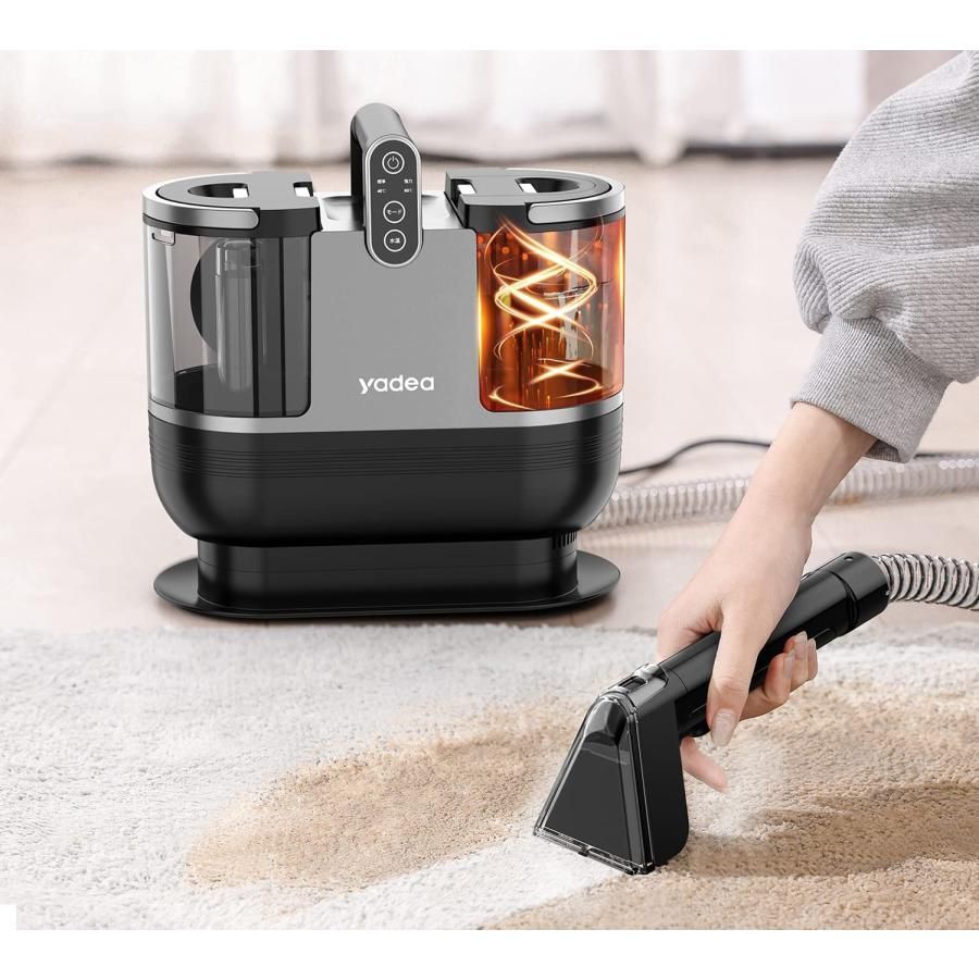 特価‼️【充電式×12000Pa強力吸引】 カーペットクリーナー リンサー