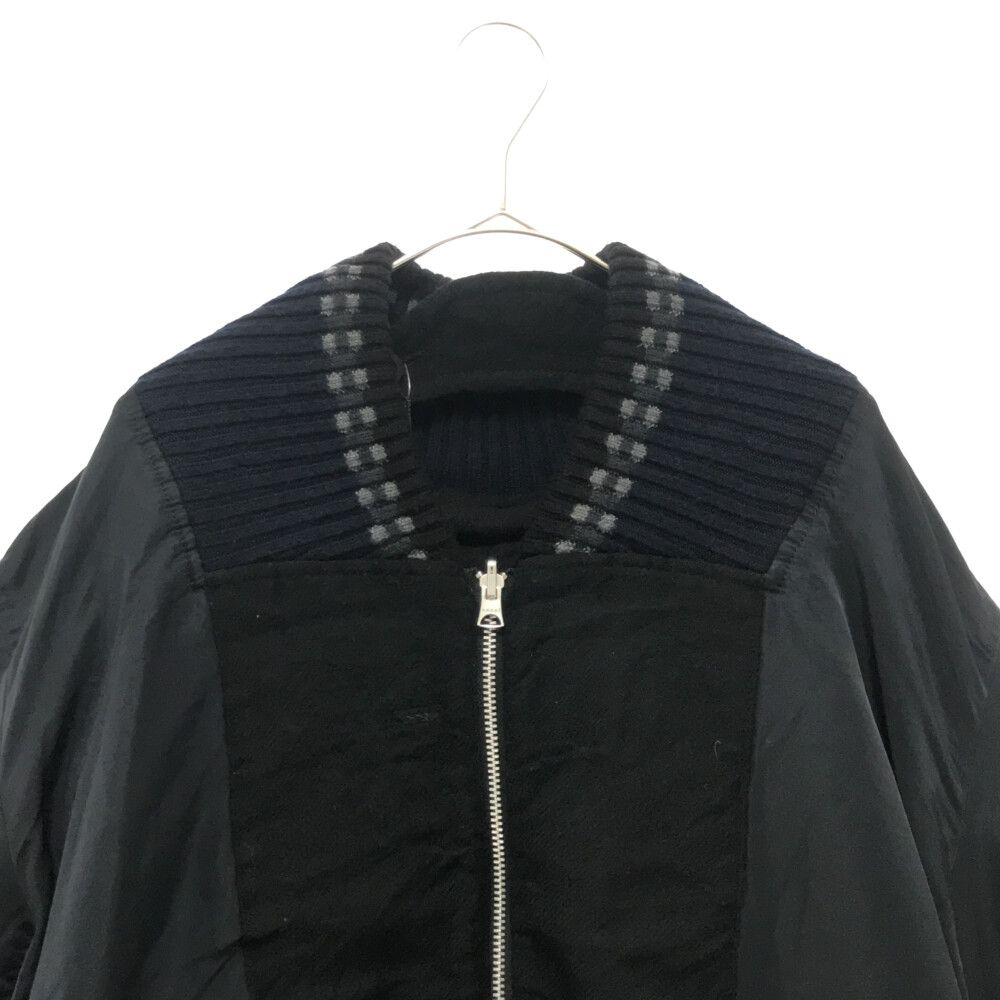 Sacai (サカイ) 20AW Solid Shrivel Jacket リバーシブルニット切替