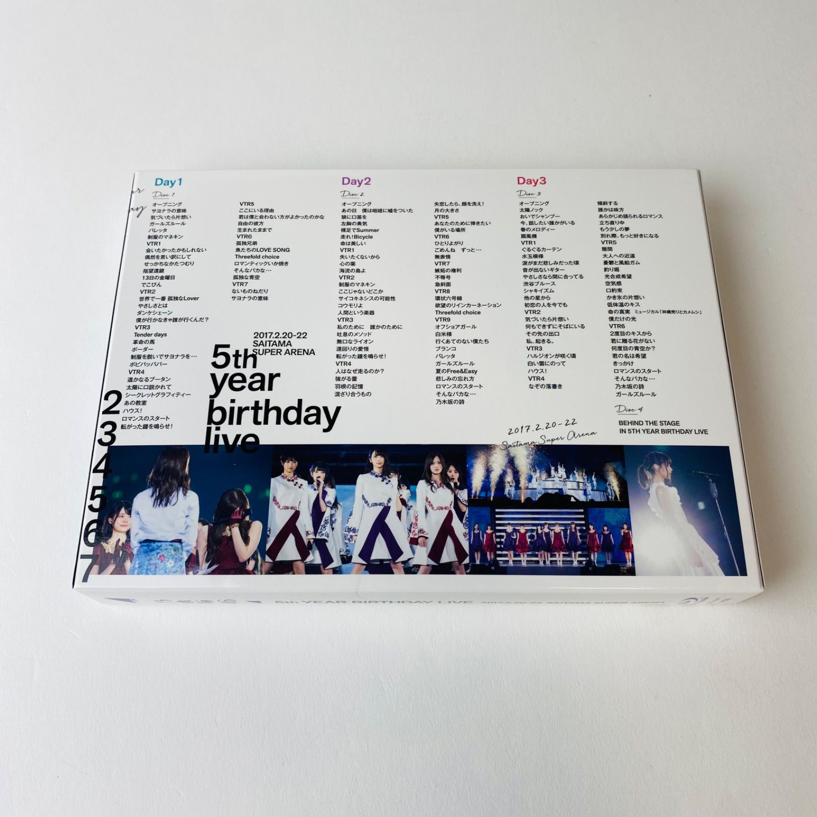 乃木坂46   5th   YEAR   BIRTHDAY   LIVE 5th YEAR BIRTHDAY LIVE 2017.2.20-22 SAITAMA SUPER ARENA Day1