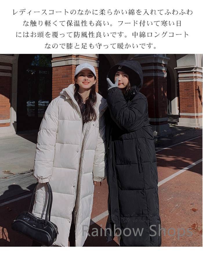 冬と秋の綿パッド入りジャケット 女性用コート 衣類 ヴィンテージプリント 暖かい 厚手 ロング コート 2023 68c 中綿コート レディース 秋冬 防寒 ロングコート アウター ベンチ