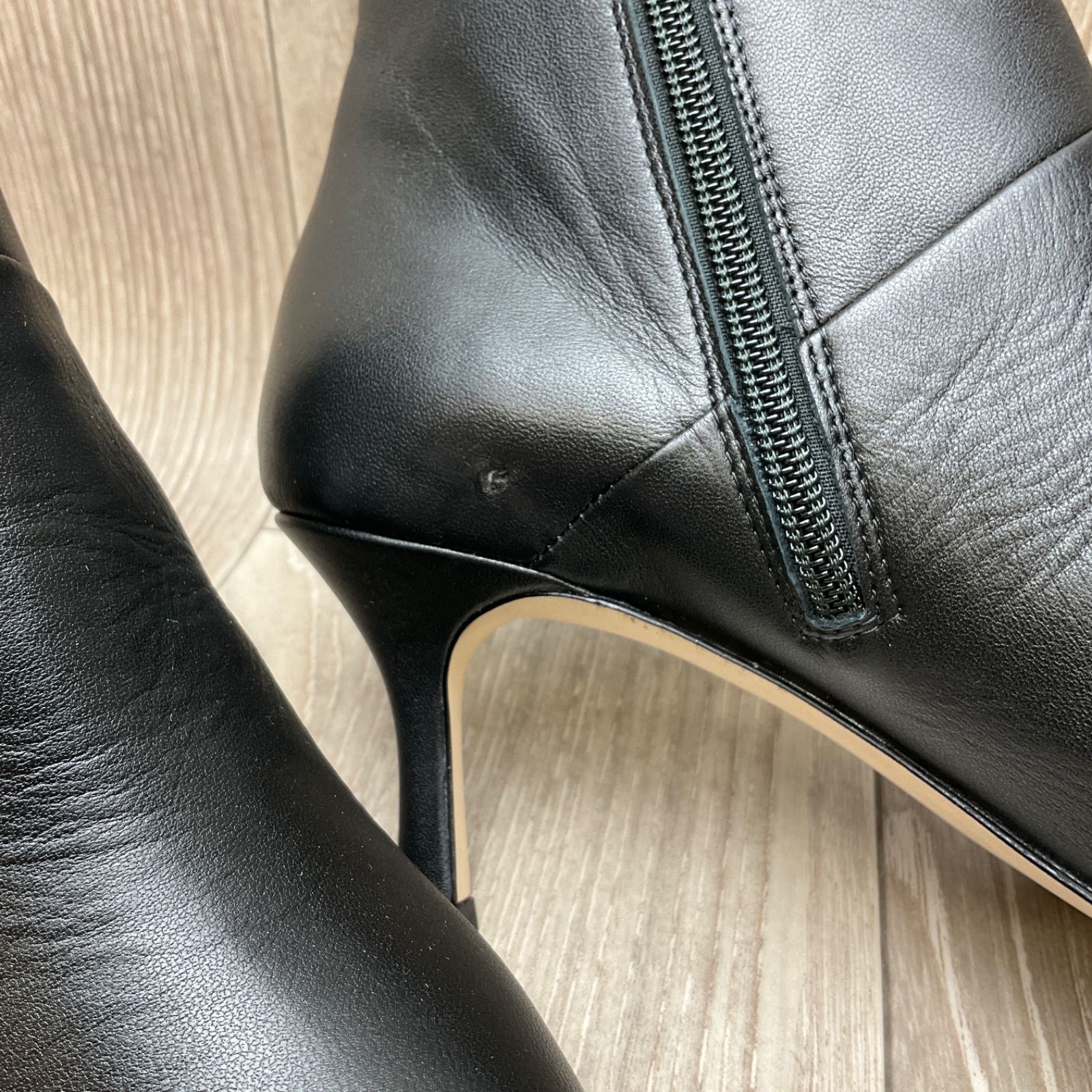 アウトレット】CORSO ROMA,9レザーショートブーツ◇サイズ38