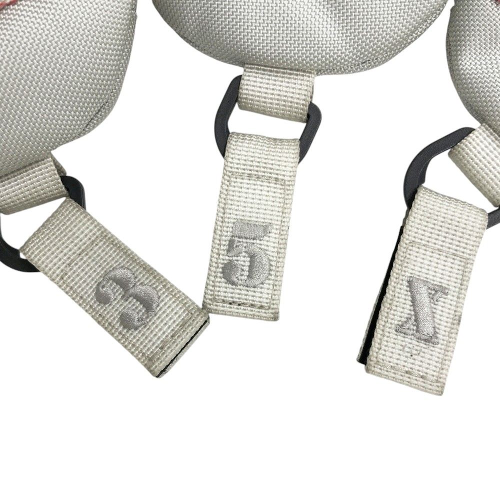 ジーフォア ゴルフ ヘッドカバー 4点セット レザー ホワイト