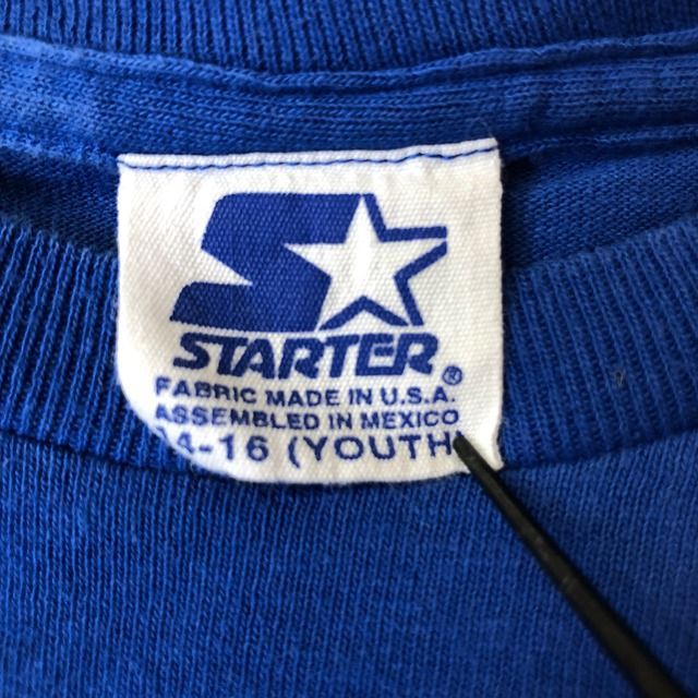 NBA ニューヨーク・ニックス 90'sTシャツ M USA製古着 ヴィンテージ USA製 90s VINTAGE STARTER NEW YORK KNICKS NBA 両面 プリント