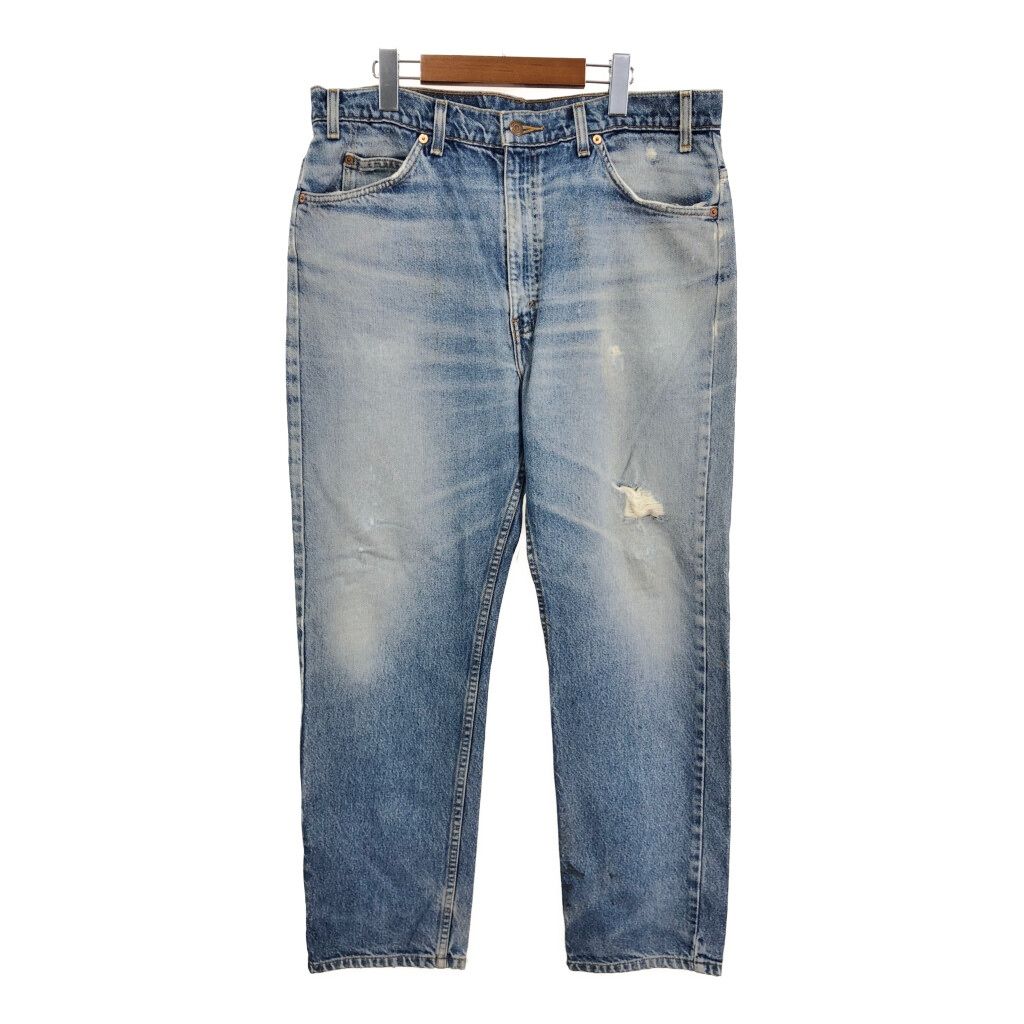90年代 Levi's リーバイス 505 デニムパンツ オレンジタブ ブルー
