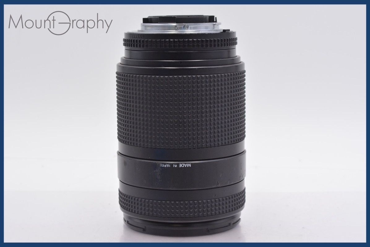 ニコン Nikon AF NIKKOR 35-135mm F3.5-4.5 前後キャップ-レンズフィルター付 完動 同梱可 am229