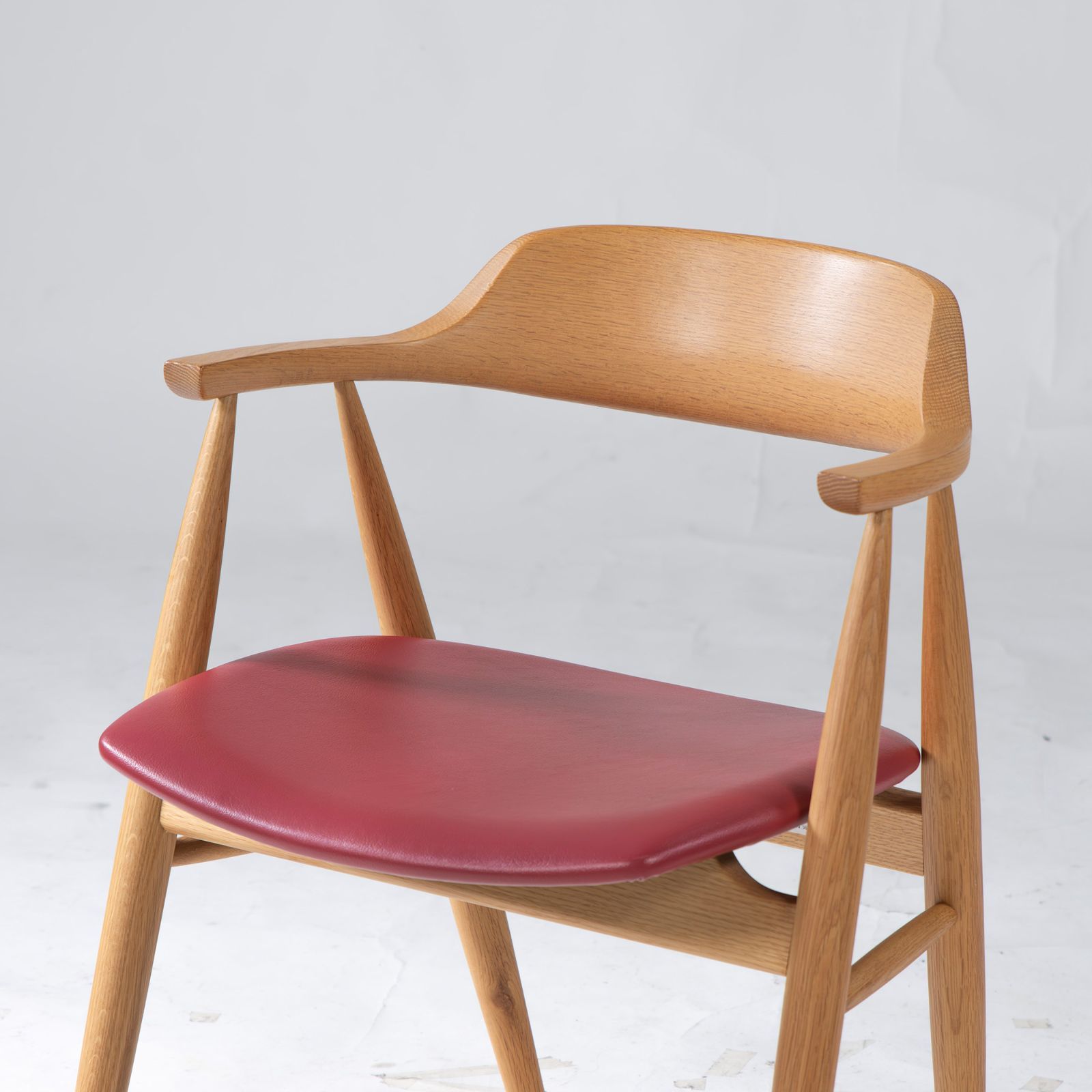 柏木工 アームチェア オーク材 無垢 ダイニング 椅子 ウィンザー KASHIWA