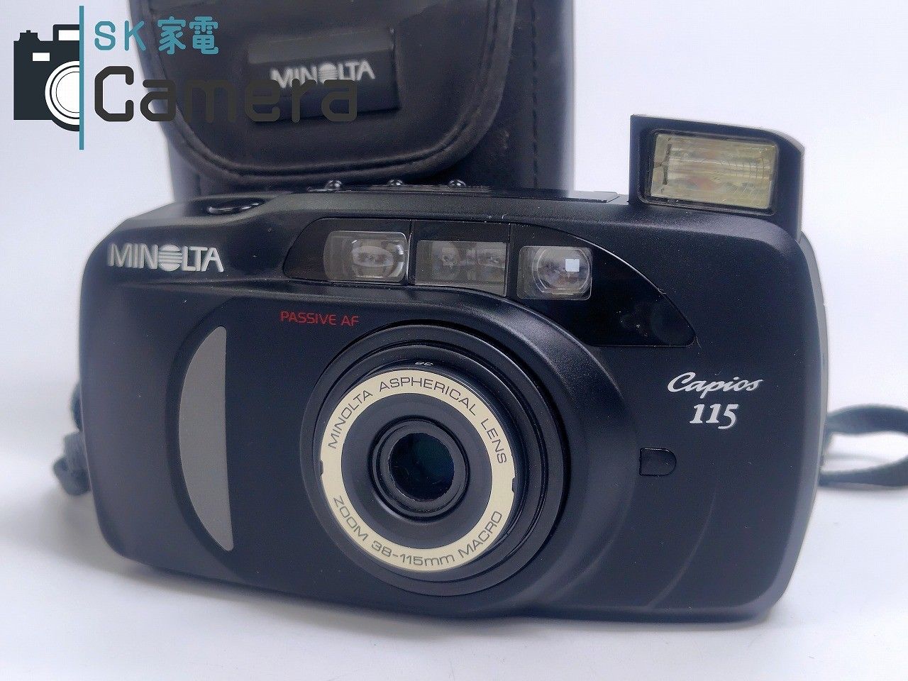 MINOLTA Capios 115 ブラック テスト用フィルムにて 済 カピオス ミノルタ