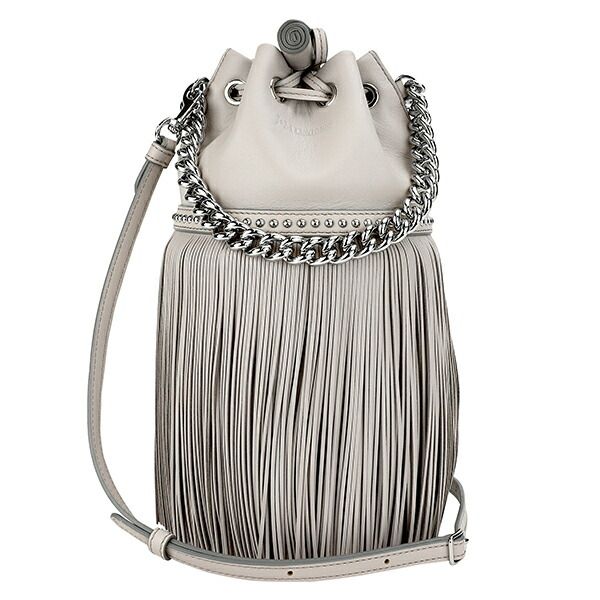 J&M DAVIDSON ライトグレー ショルダーバッグ 新品 ジェイアンドエムデヴィッドソン J&M DAVIDSON ショルダー