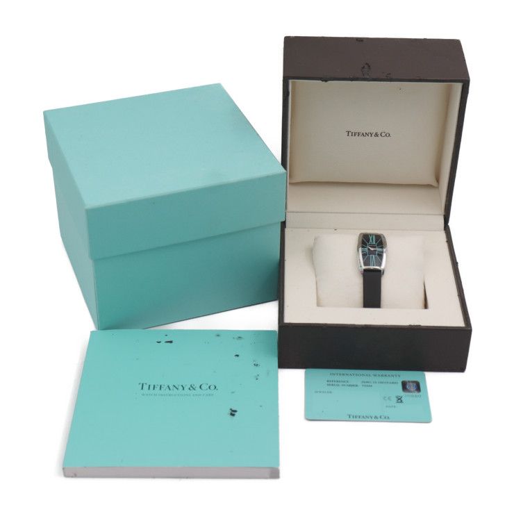 TIFFANY&Co. ティファニー ジェメア 腕時計 Z6401.10.10G19A40G