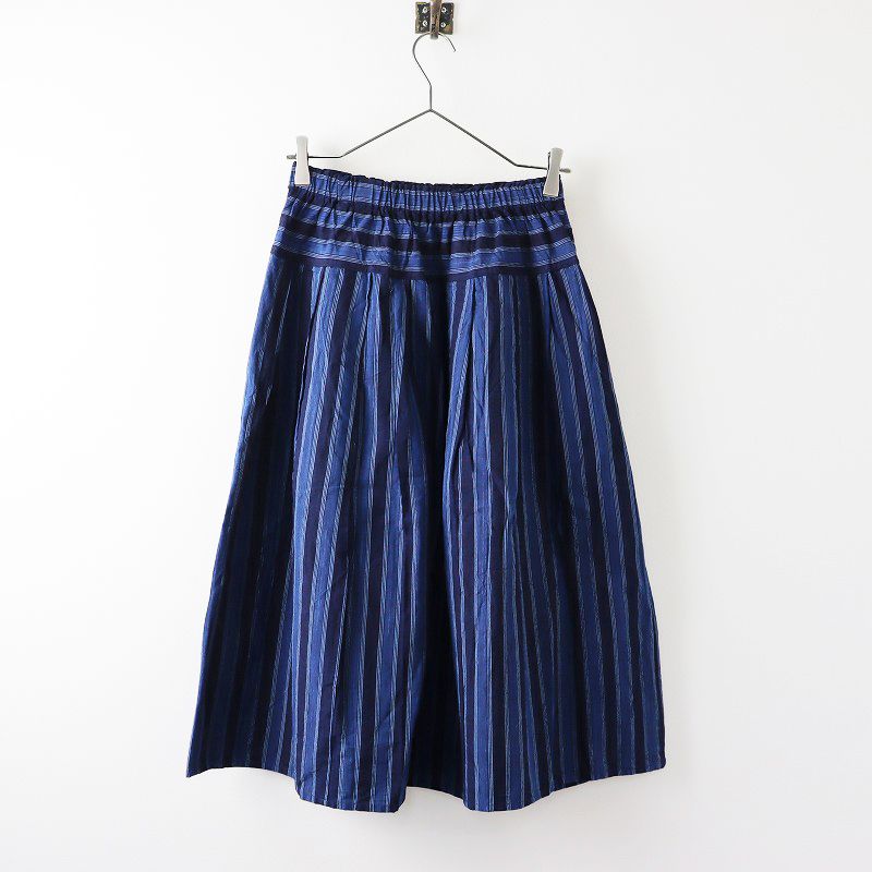 45R インドカディのイージースカート（濃紺）