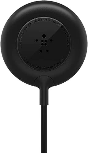 【VGP 2022受賞】 Belkin MagSafe対応 磁気ワイヤレス充電パッド 急速充電 iPhone 15 / 14 / 13 / 12 シリーズ対応 電源アダプタ付き 7.5W ケーブル2m ブラック BOOST↑UP [ブラック 電源アダプタ付き]