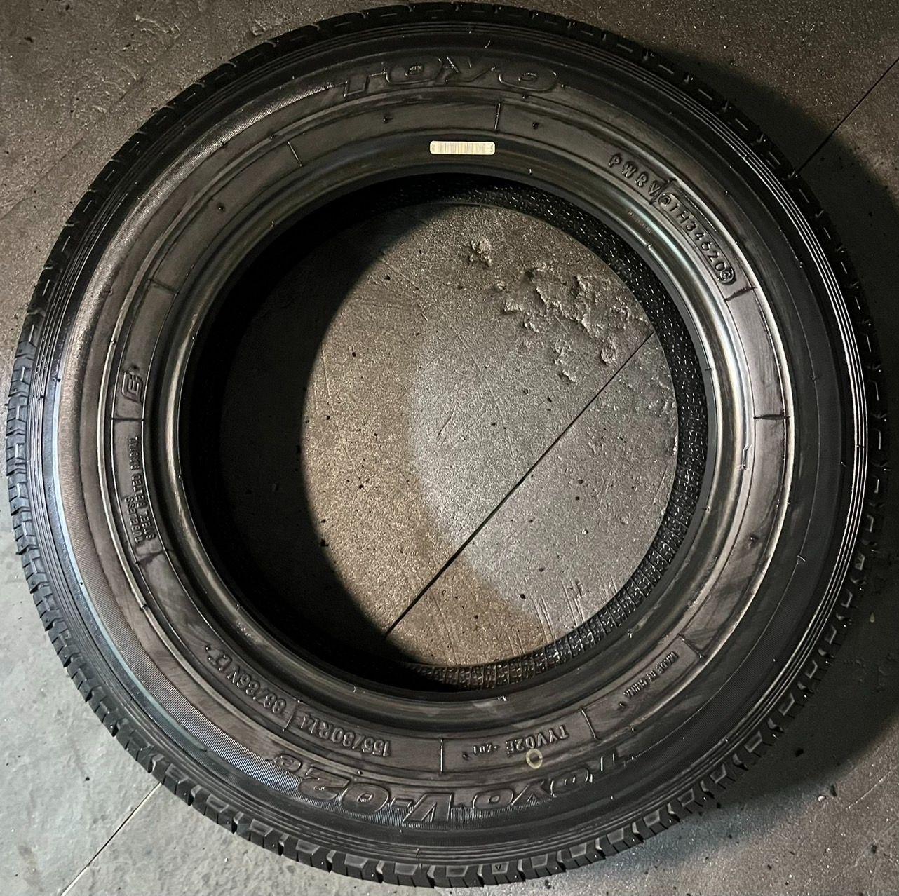 2020年製 約8～8.5分山 トーヨー TOYO TOYO V-02e 155 80R14 88 86N LT プロボックス 4本 h_458 FFCRYSTALESIA_COM