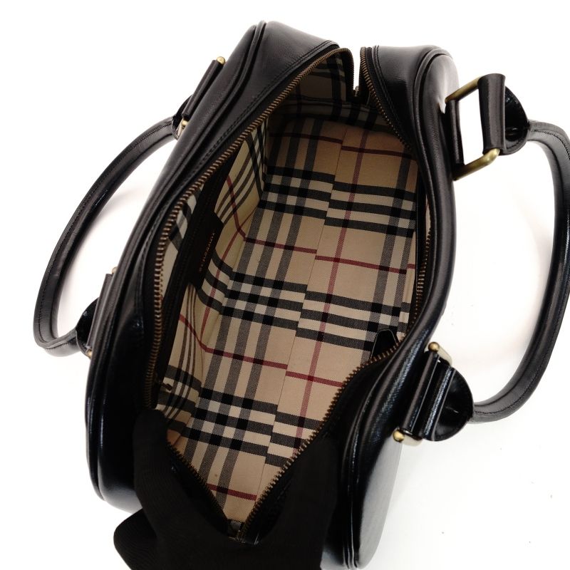 パテントレザー 黒