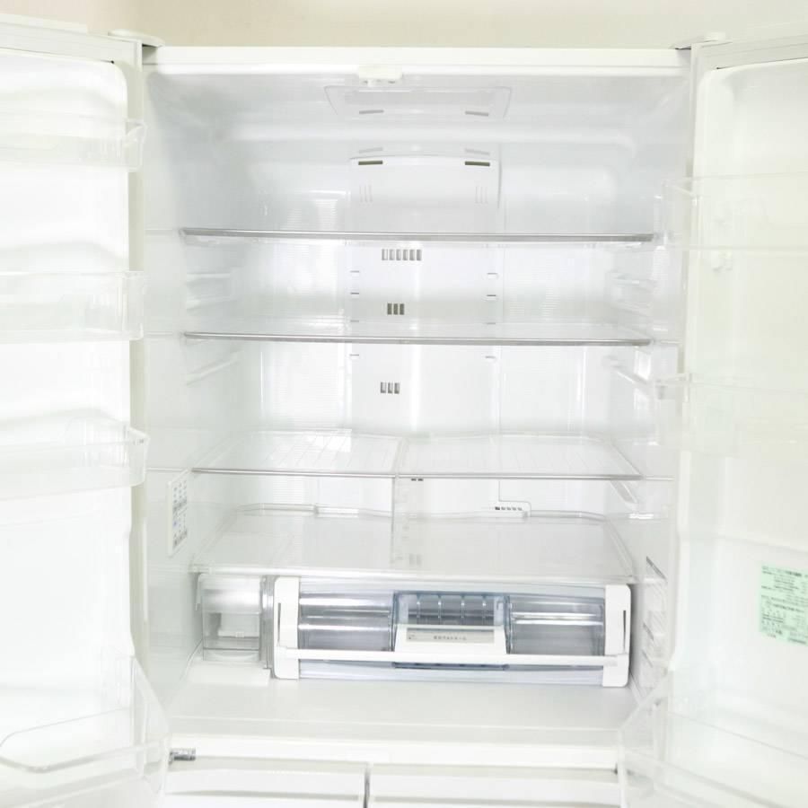 日立 475L フレンチドア 冷蔵庫 R-GS4800H(XW) 真空チルド 日立 6ドア