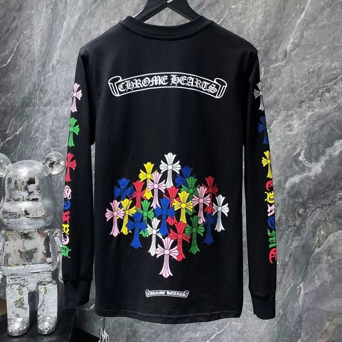 大人気 Chrome Hearts クロムハーツ ロンT 新作 秋冬 男女兼用 - メルカリ