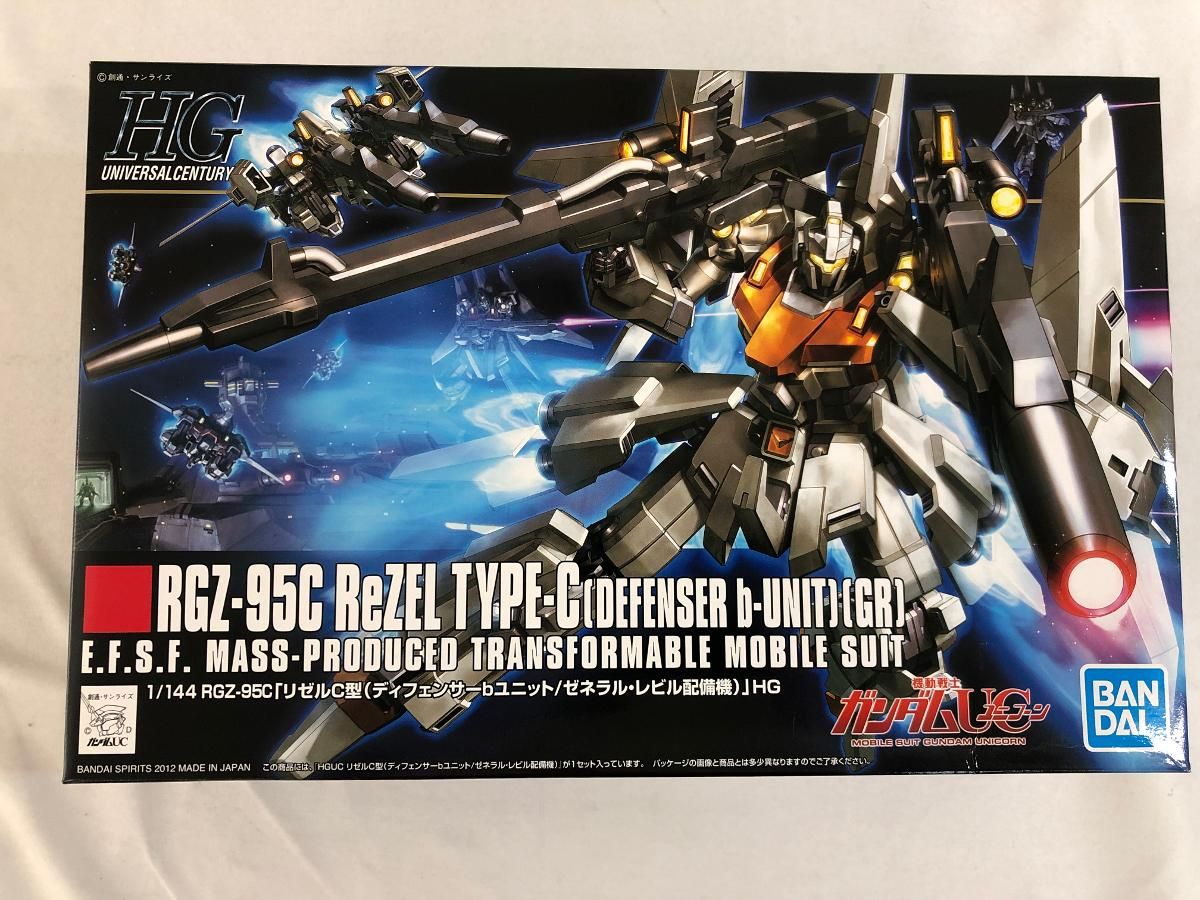 未開封】HGUC 機動戦士ガンダムUC RGZ-95 リゼルC型 ディ