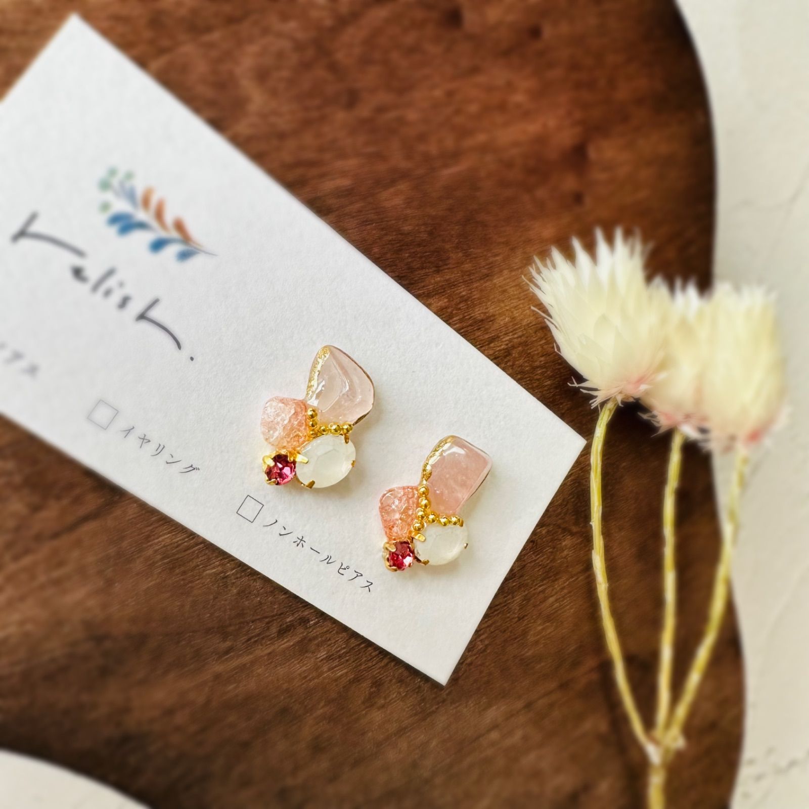 トップ 極小薔薇❁⃘*.゜金箔リング 極小薔薇❁⃘*.゜金箔リング