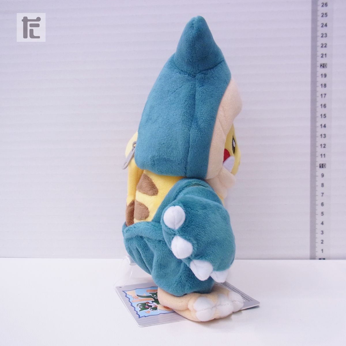 タグ付き カビゴンマニアなピカチュウ ぬいぐるみ レア ポケモンセンターオリジナル ぬいぐるみ カビゴンマニアな