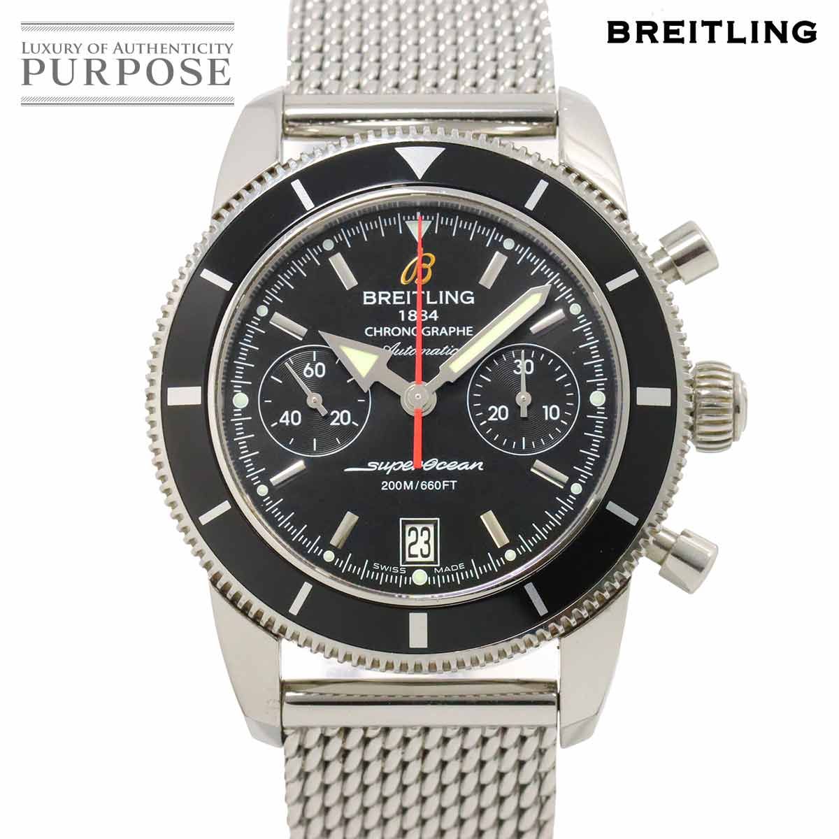 ブライトリング BREITLING スーパーオーシャン ヘリテージ A23370 クロノグラフ デイト 自動巻き Super Ocean Heritage 90279651