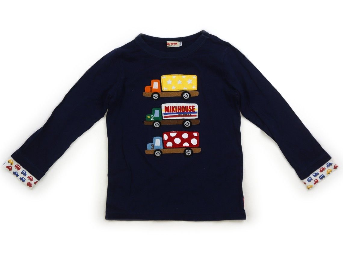 ミキハウス プッチー 運動会 ワッペン 刺繍 豪華 Tシャツ 販売 100cm