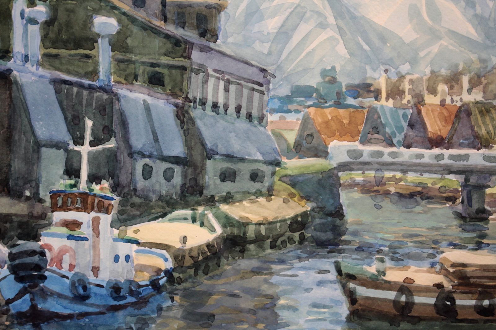坂東義秋『小樽運河』水彩画【真作保証】 絵画 坂東義秋『小樽運河』水彩画【真作保証】 絵画 - メルカリ