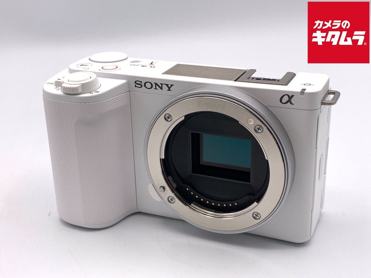 SONY ZV-E10 ホワイト ボディ 美品 新品)SONY (ソニー) VLOGCAM ZV-E10 ボディ ZV-E10 W ホワイト