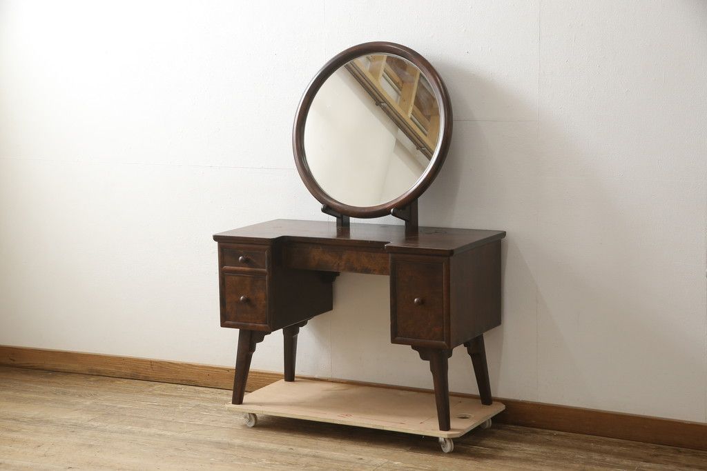 本日限定】ドレッサー 100cmテーブル 岩盤天板 大容量収納 化粧